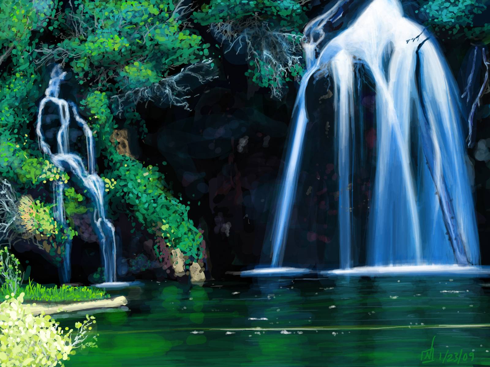 Waterfall Full Hd Wallpaper Download