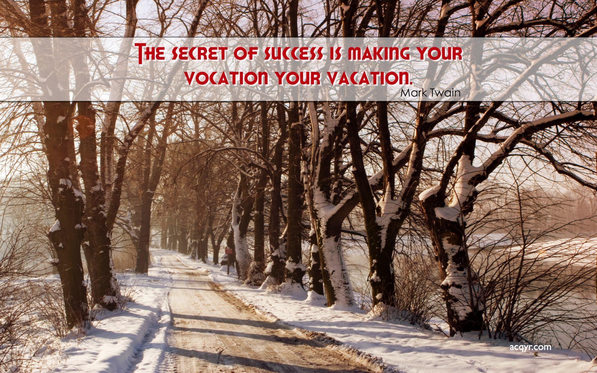 Winter Trail Free Desktop Background