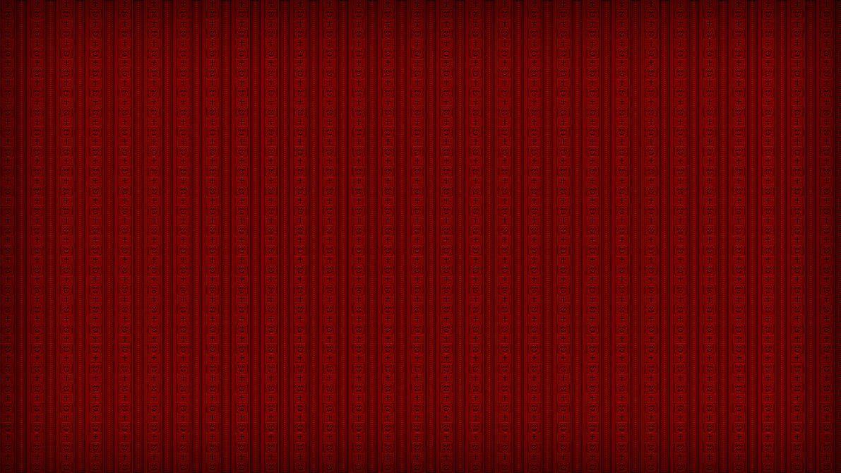 Victorian Red Skull Wallpaper