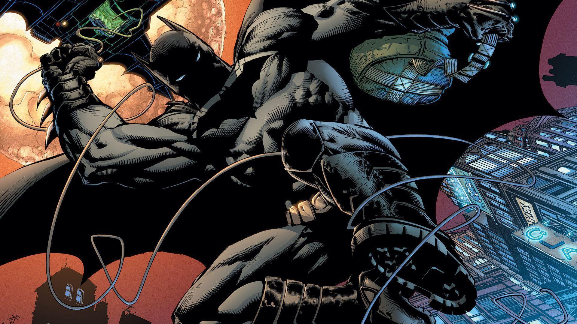 Batman wallpaper, Jim Lee, From www.comicartcommunity.com/g…