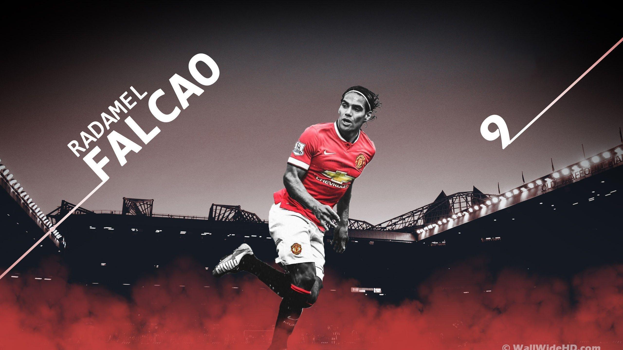 Radamel Falcao 2015 Manchester United Wallpaper Wide or HD. Male