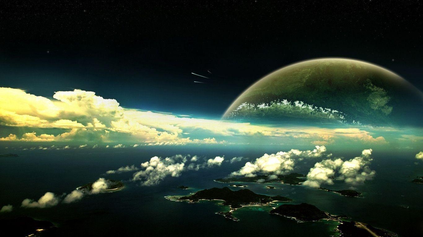 Wallpapers For > Space Wallpapers 1366x768 Hd