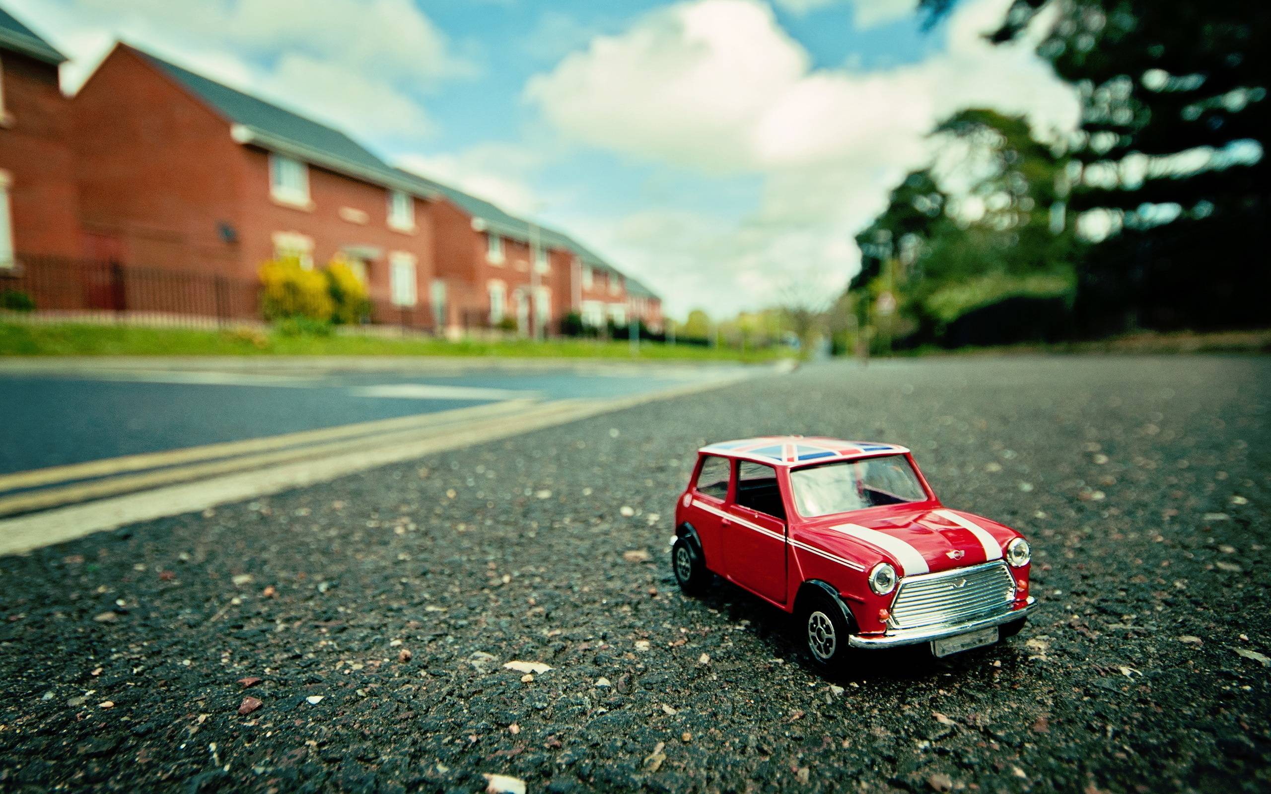 Download Mini Cooper Toy Car Wallpaper