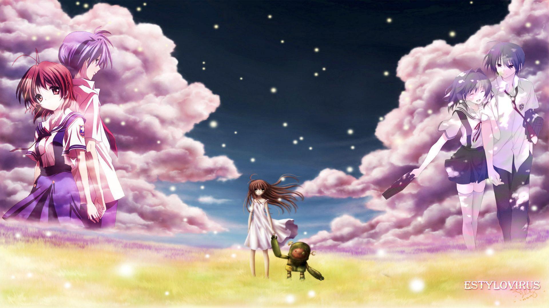 Download Emotional Scene From Clannad After Story Wallpaper