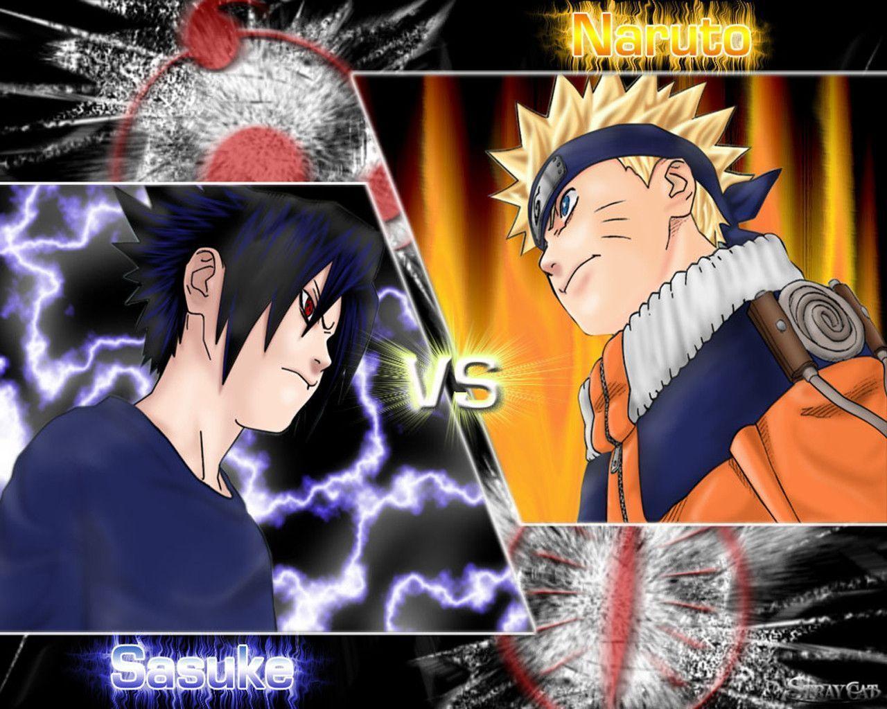 Download Wallpaper Naruto Dan Sasuke