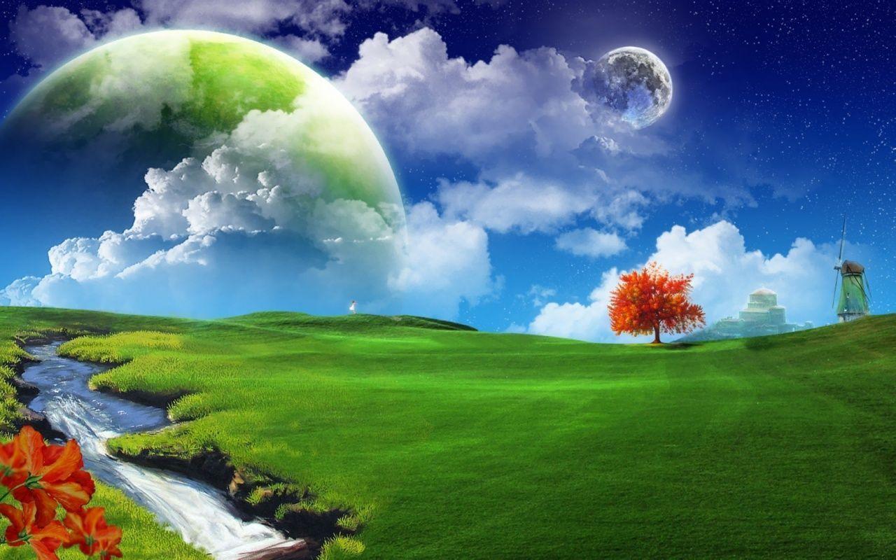 Wonderful Landscape desktop PC and Mac wallpaper