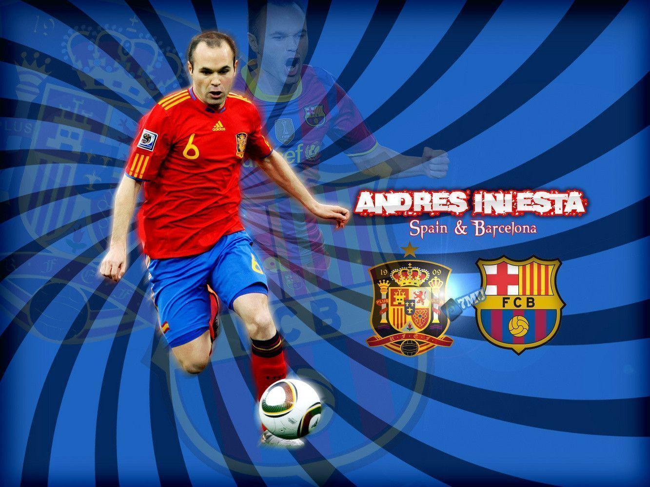 Iniesta Wallpaper 2014 HD Cool 7 HD Wallpaper