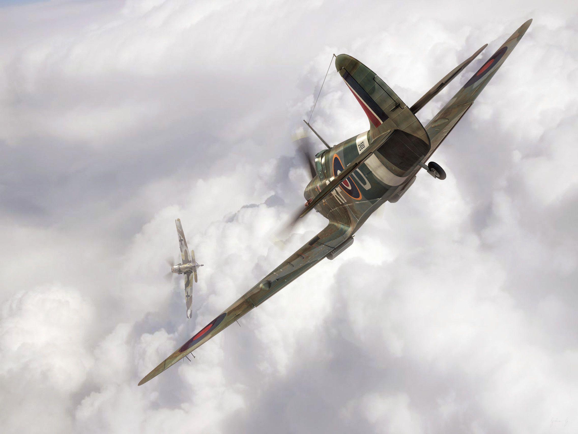 image For > Supermarine Spitfire Wallpaper