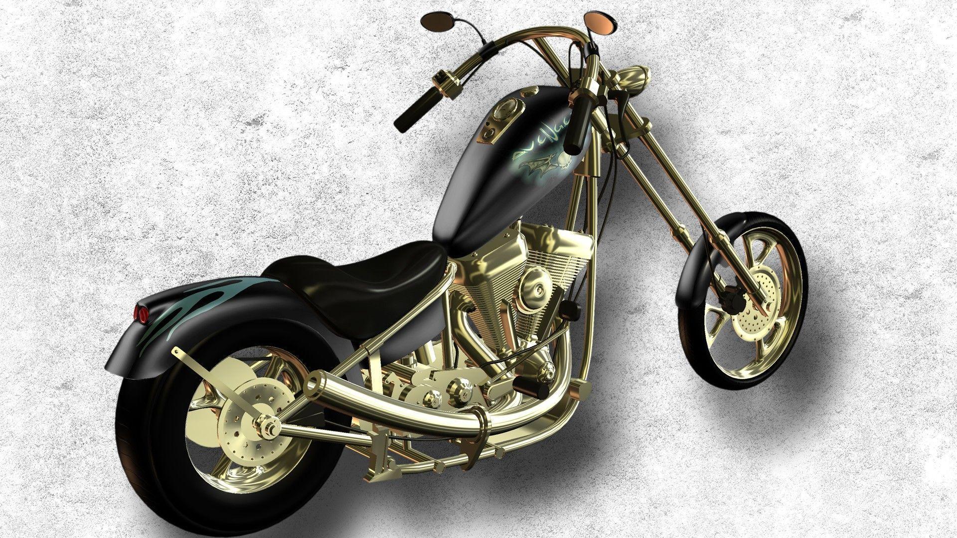 Motorcycle Chopper Wallpaper Wallpaper