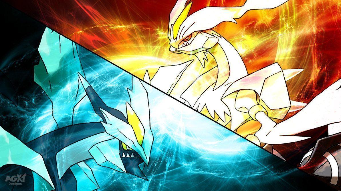 Pokemon Black And White For Desk Wallpaper and Background