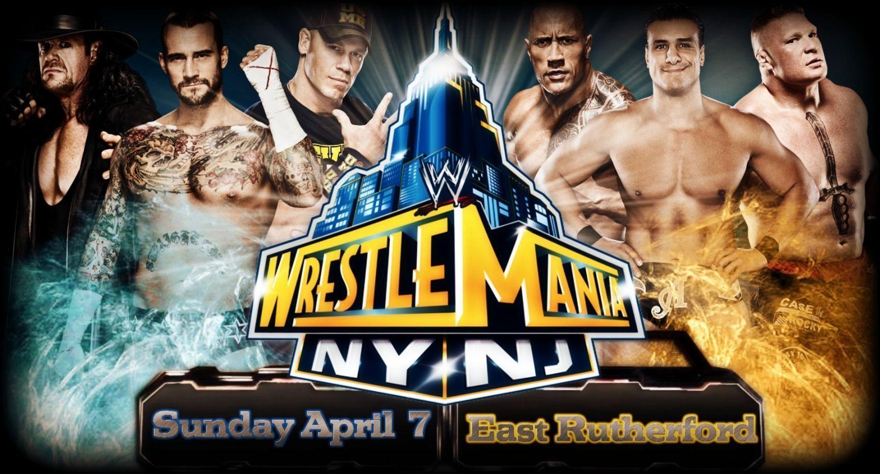 WWE WrestleMania 2013 HD Wallpaper. Free Download Wallpaper