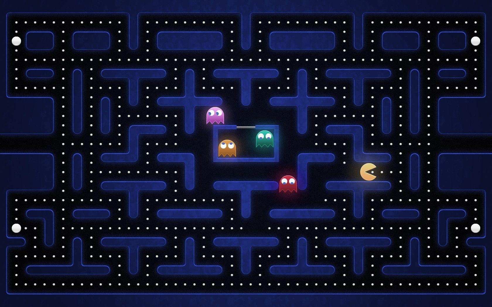 Pac Man Wallpaper!