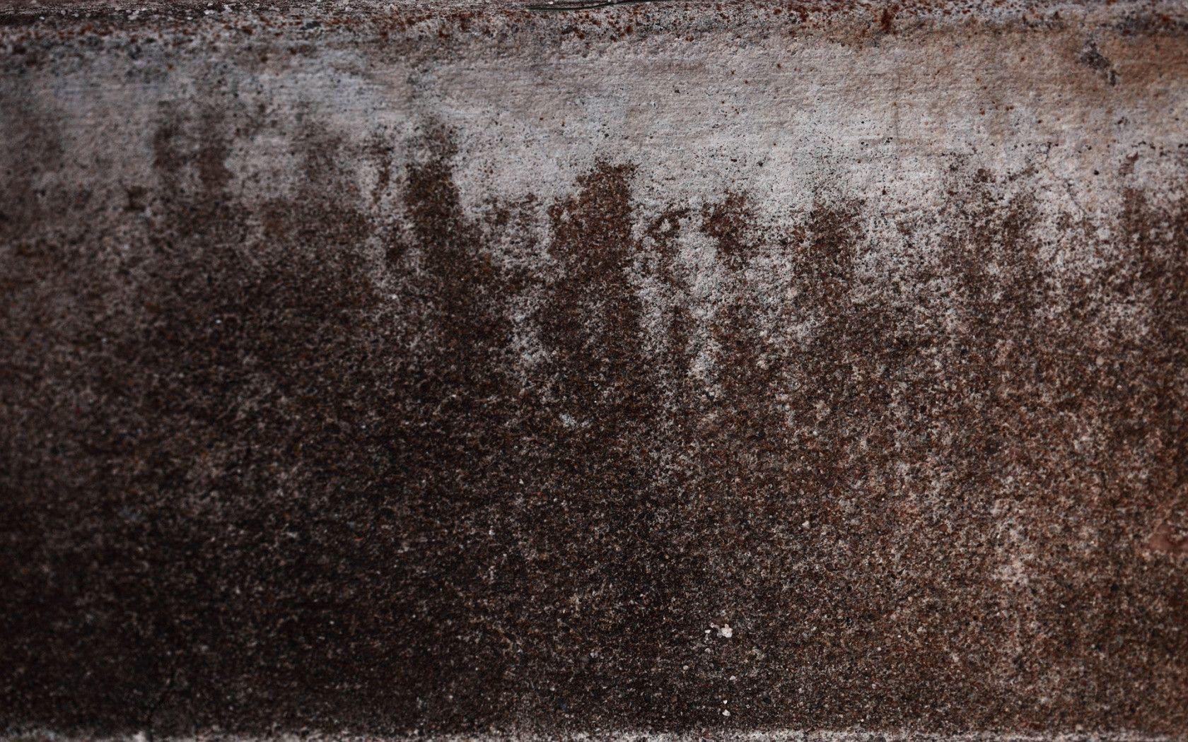 Dark and Dirty Stained Cement Texture 1680x1050 Wallpaper