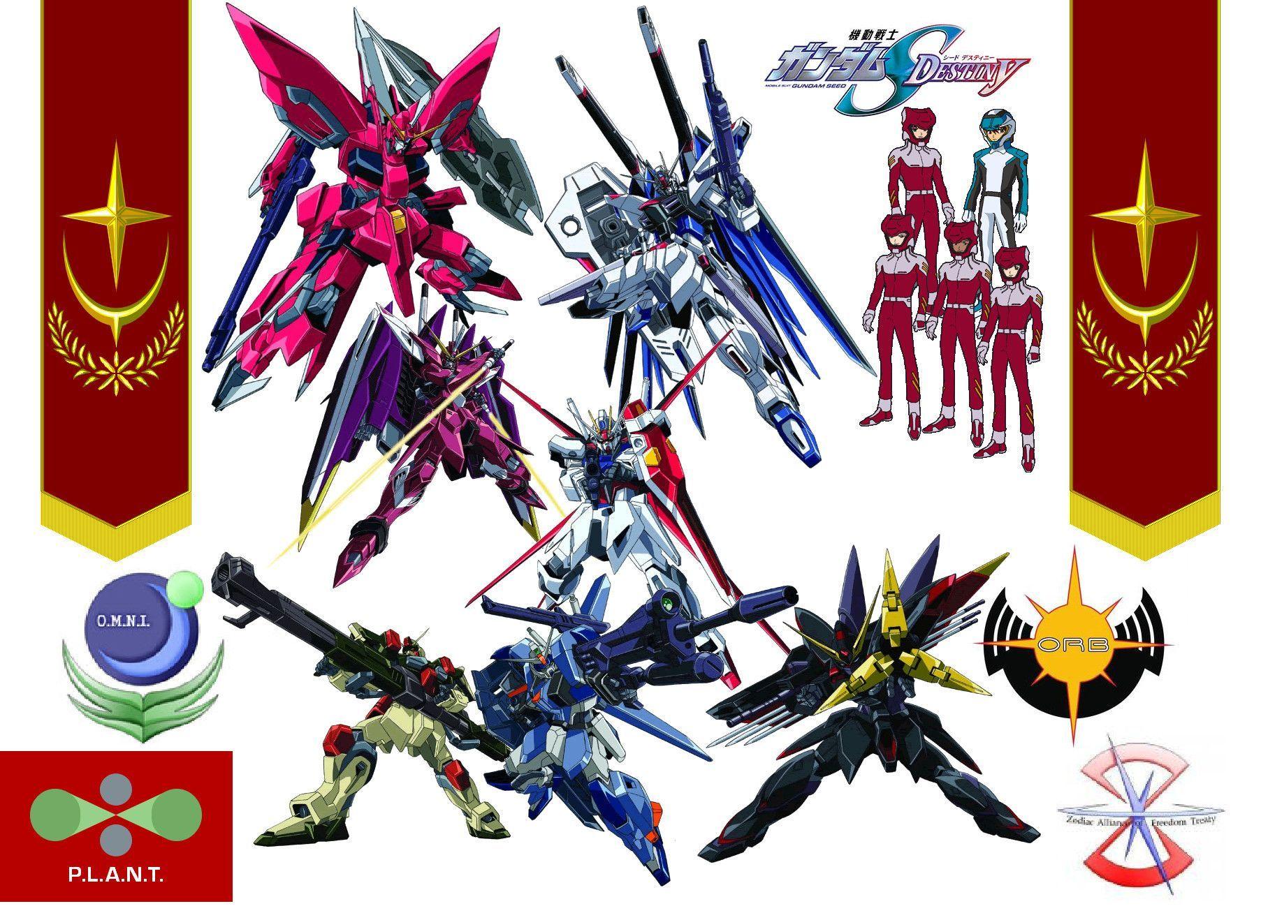 Gundam Seed Destiny Wallpapers by vegeta2090.