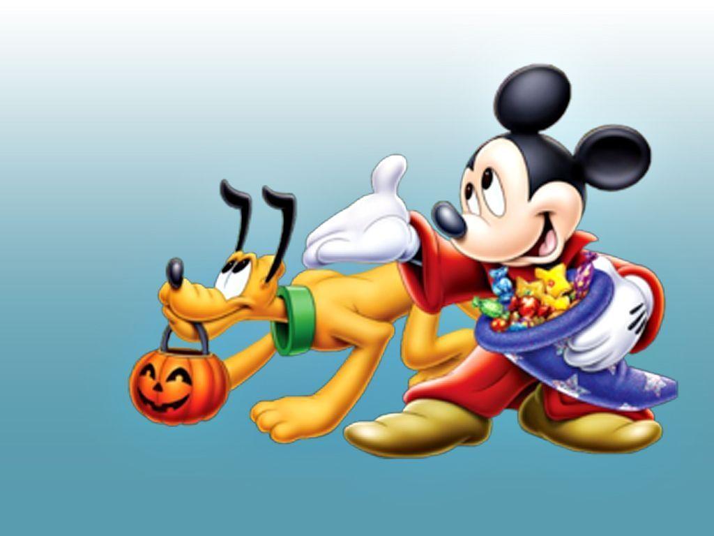 Mickey Mouse Wallpaper Blog Archive Mickey And Pluto Trick Or