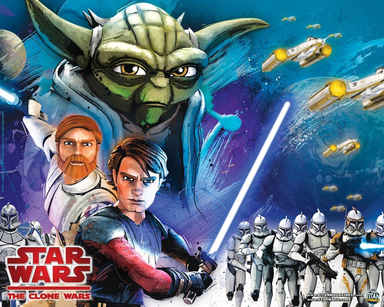 Star Wars: The Clone Wars Magazine desktop wallpaper. News