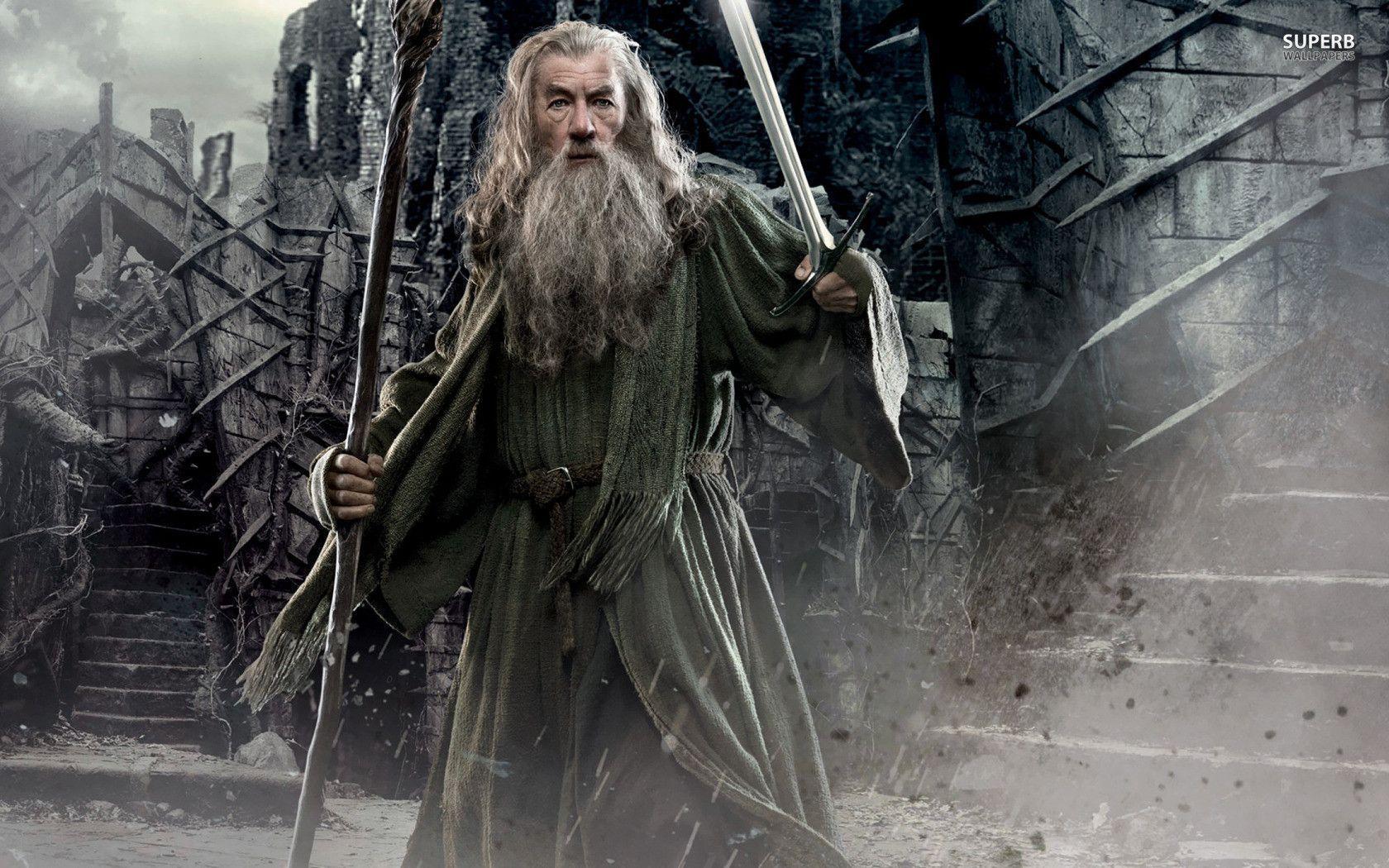 Gandalf Hobbit: The Desolation of Smaug wallpaper