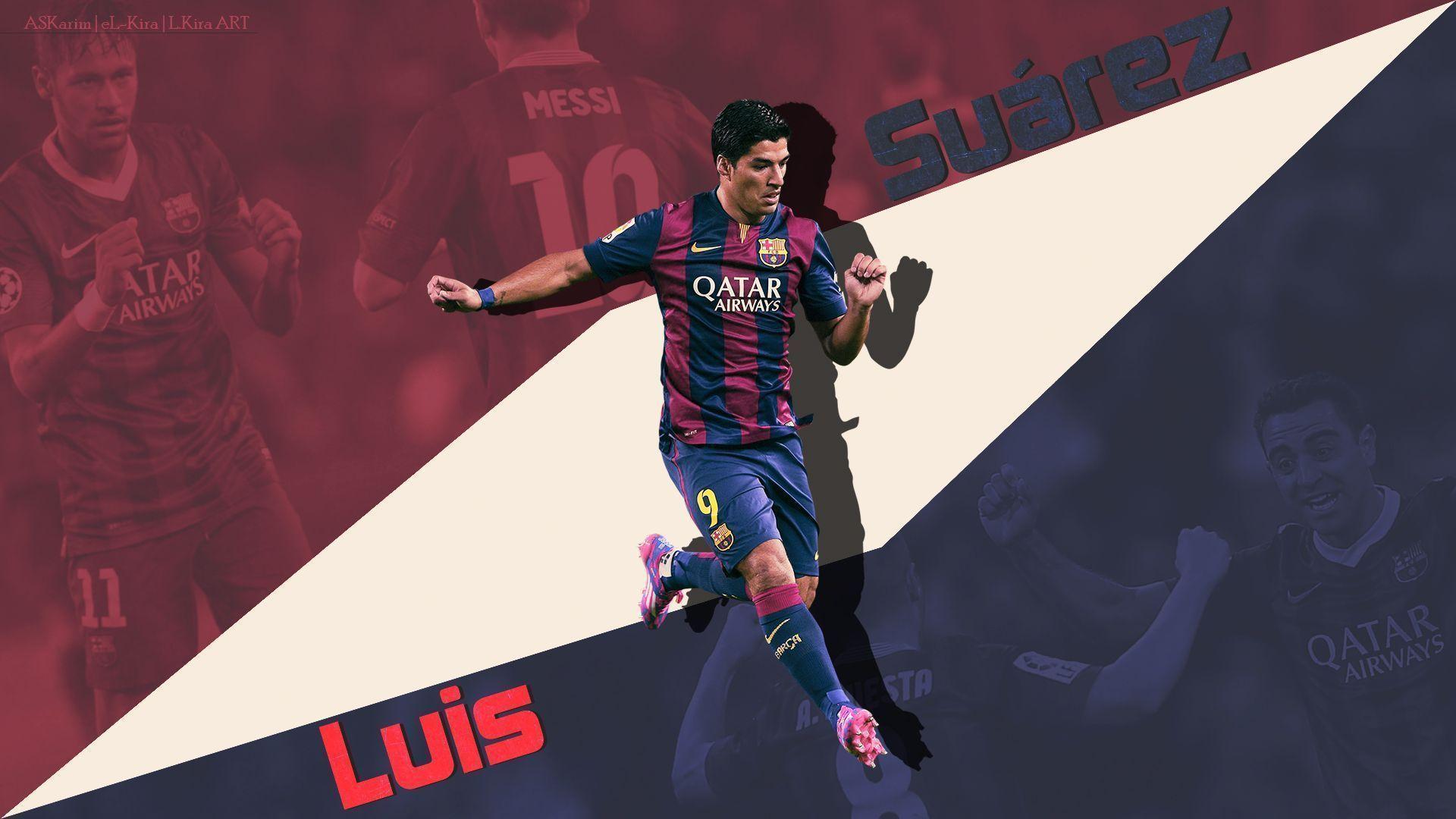 Luis Suarez 2015 FC Barcelona Wallpaper Wide or HD. Male