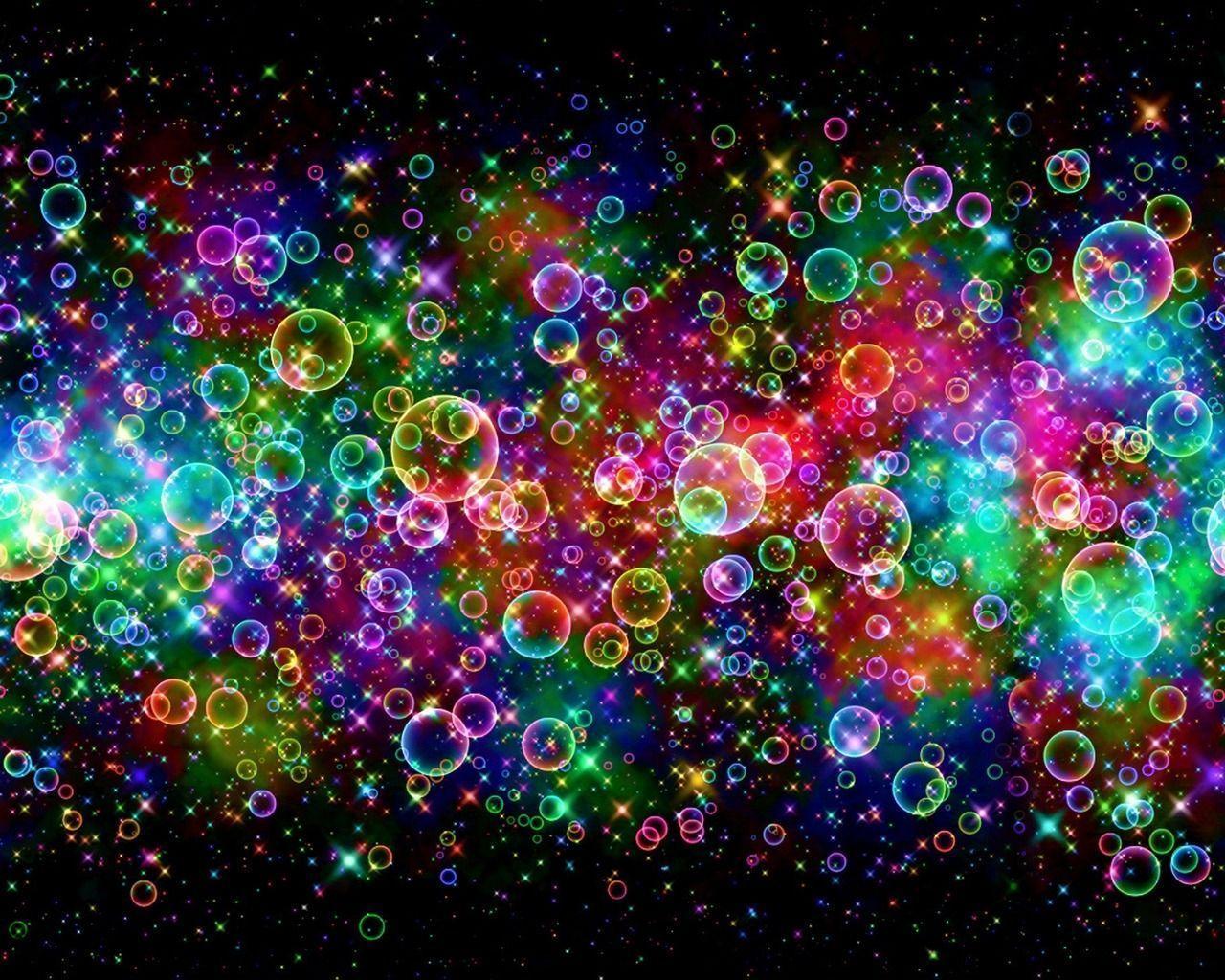 Colorful Bubbles Wallpaper. Wallpaper HD. HD Desktop Background