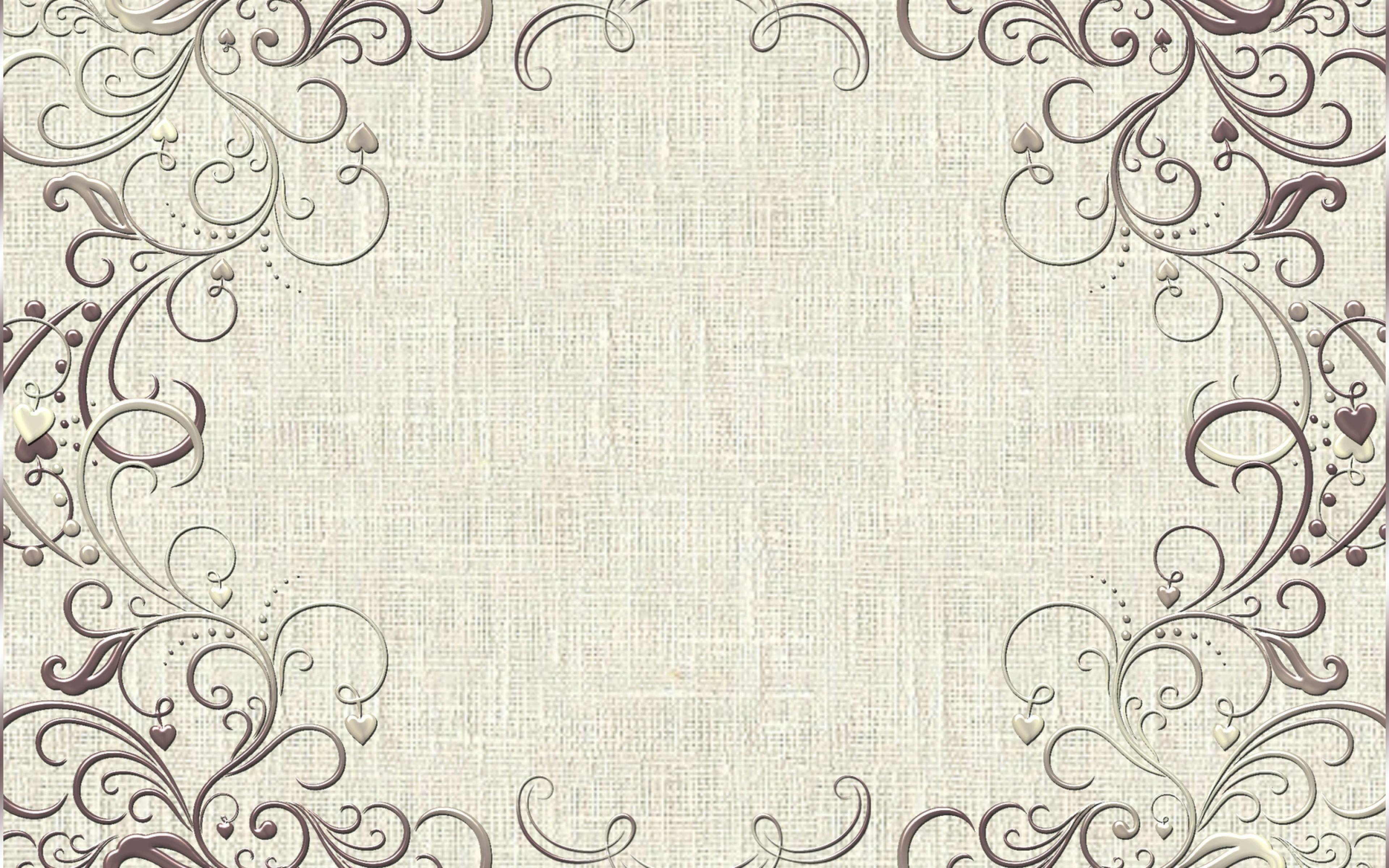 Patterns Vintage Fabric Background Frame X Wallpaper