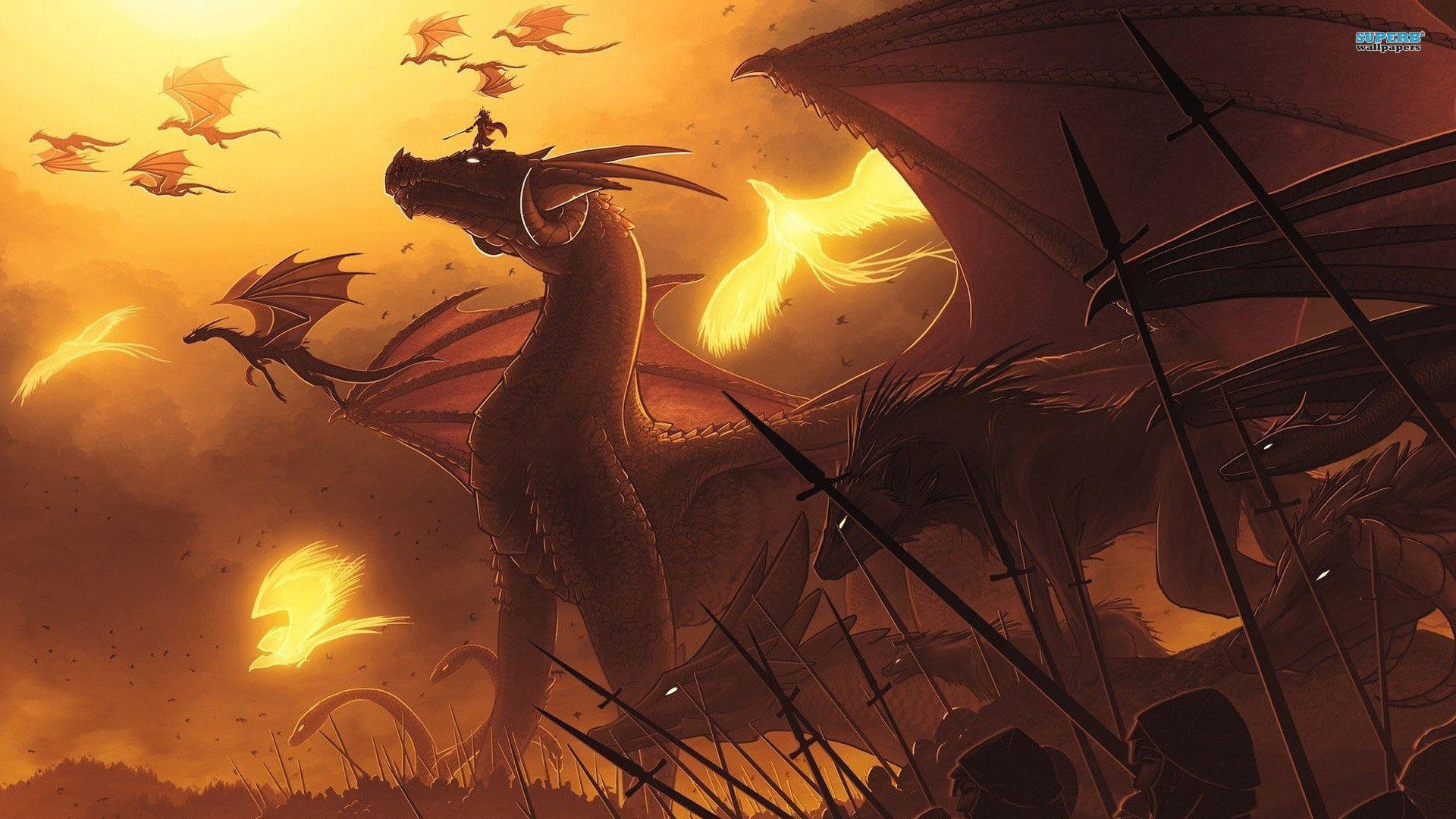 Dragons wallpaper wallpaper - #