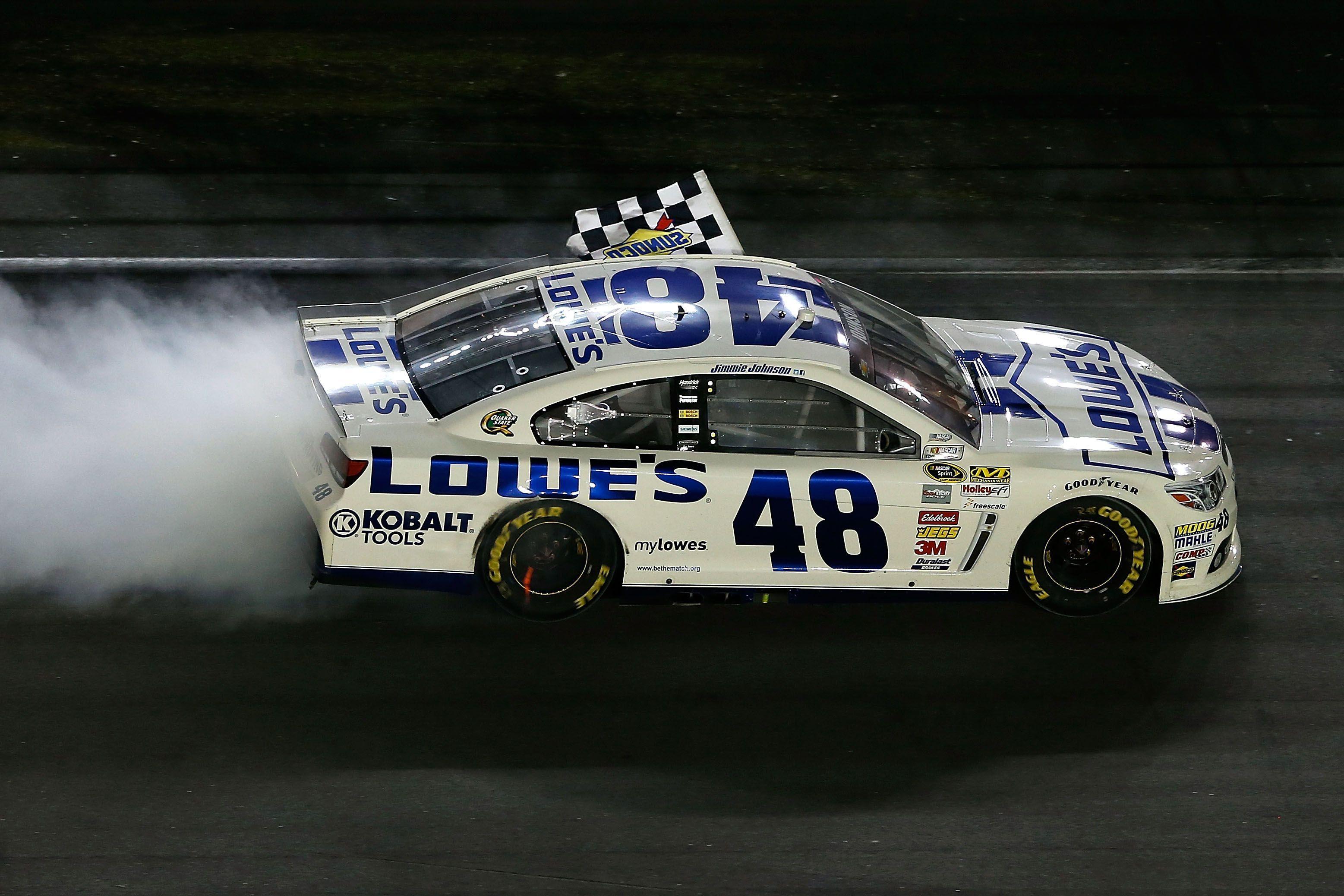 image For > Jimmie Johnson White 48