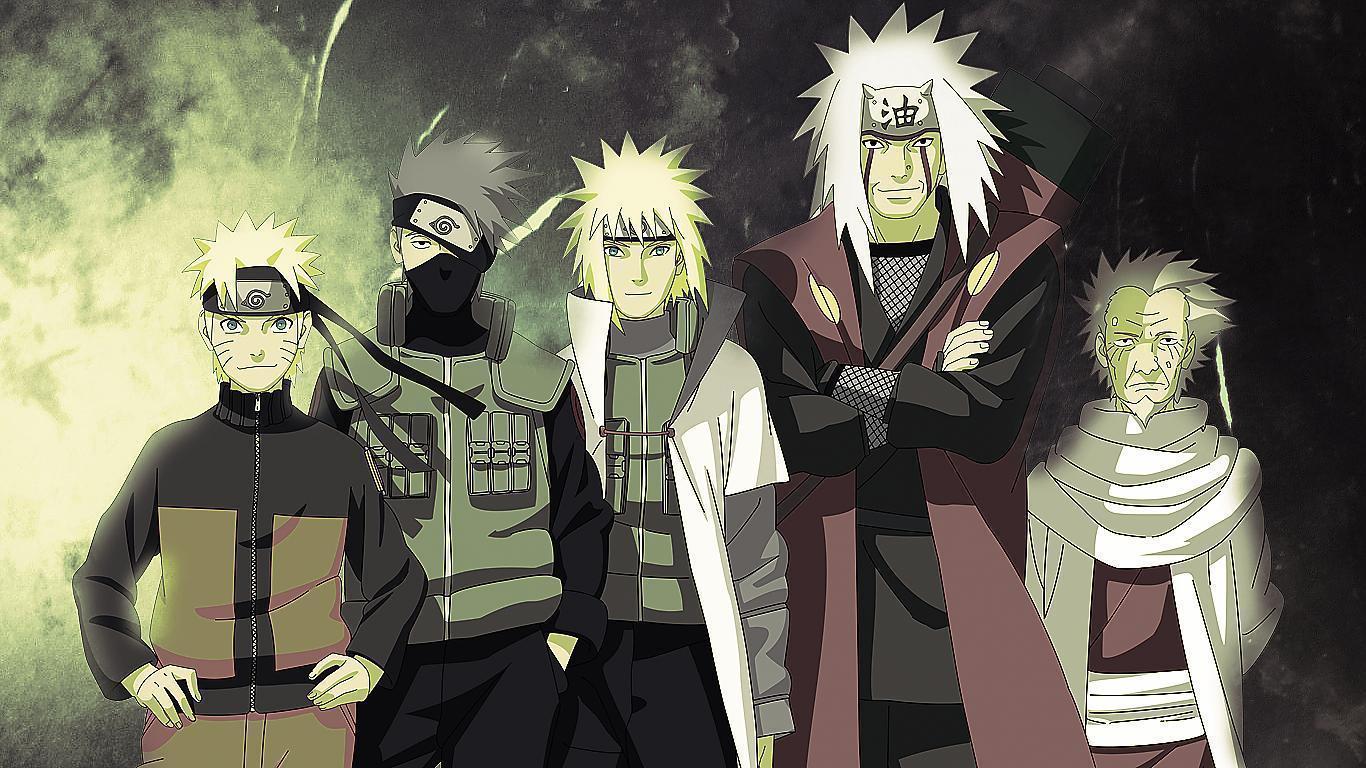 jiraiya y naruto wallpaper