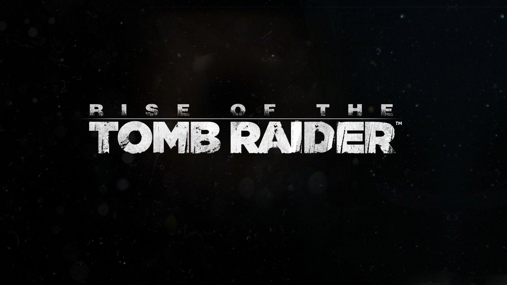 Rise of the Tomb Raider Logo Wallpaper Wide or HD. Games