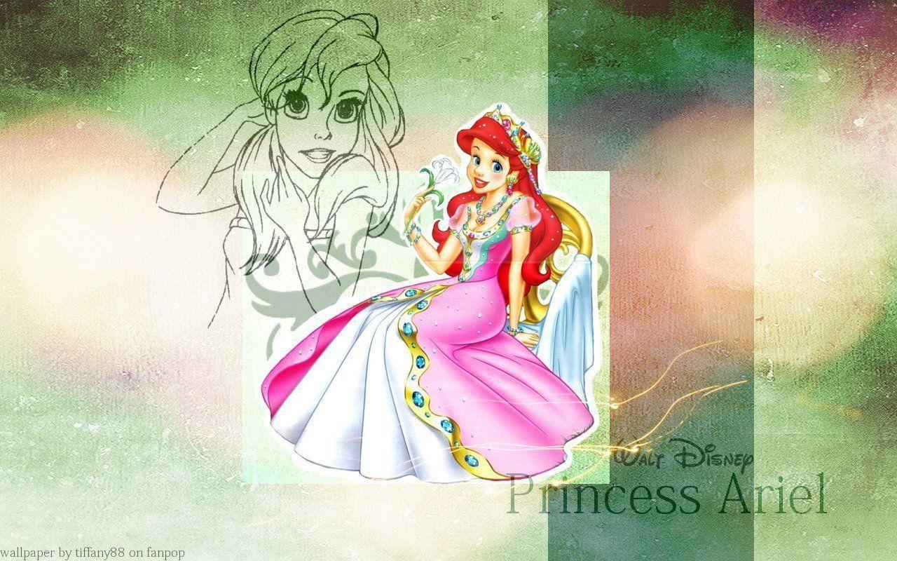 Princess Ariel Little Mermaid Wallpaper