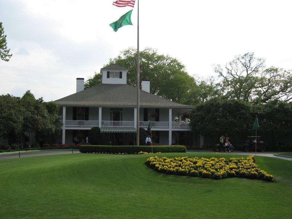 Pix For > Augusta National Clubhouse Wallpaper