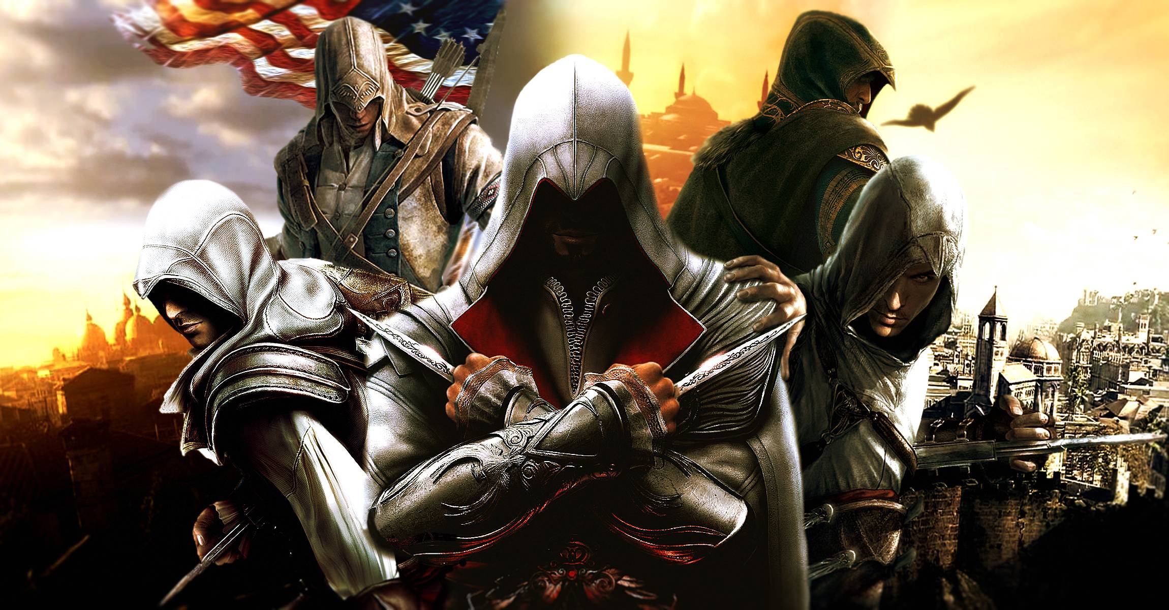 Assassins Creed mix Computer Wallpaper, Desktop Background