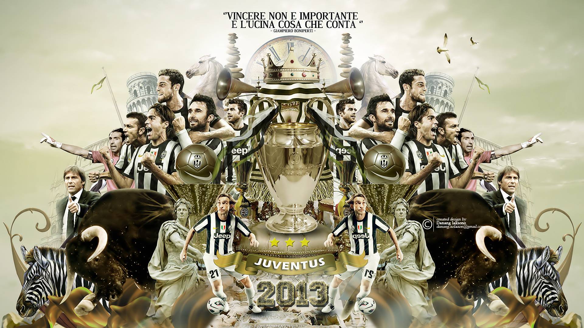 Juventus HD Wallpaper for Desktop, iPhone, iPad, and Android