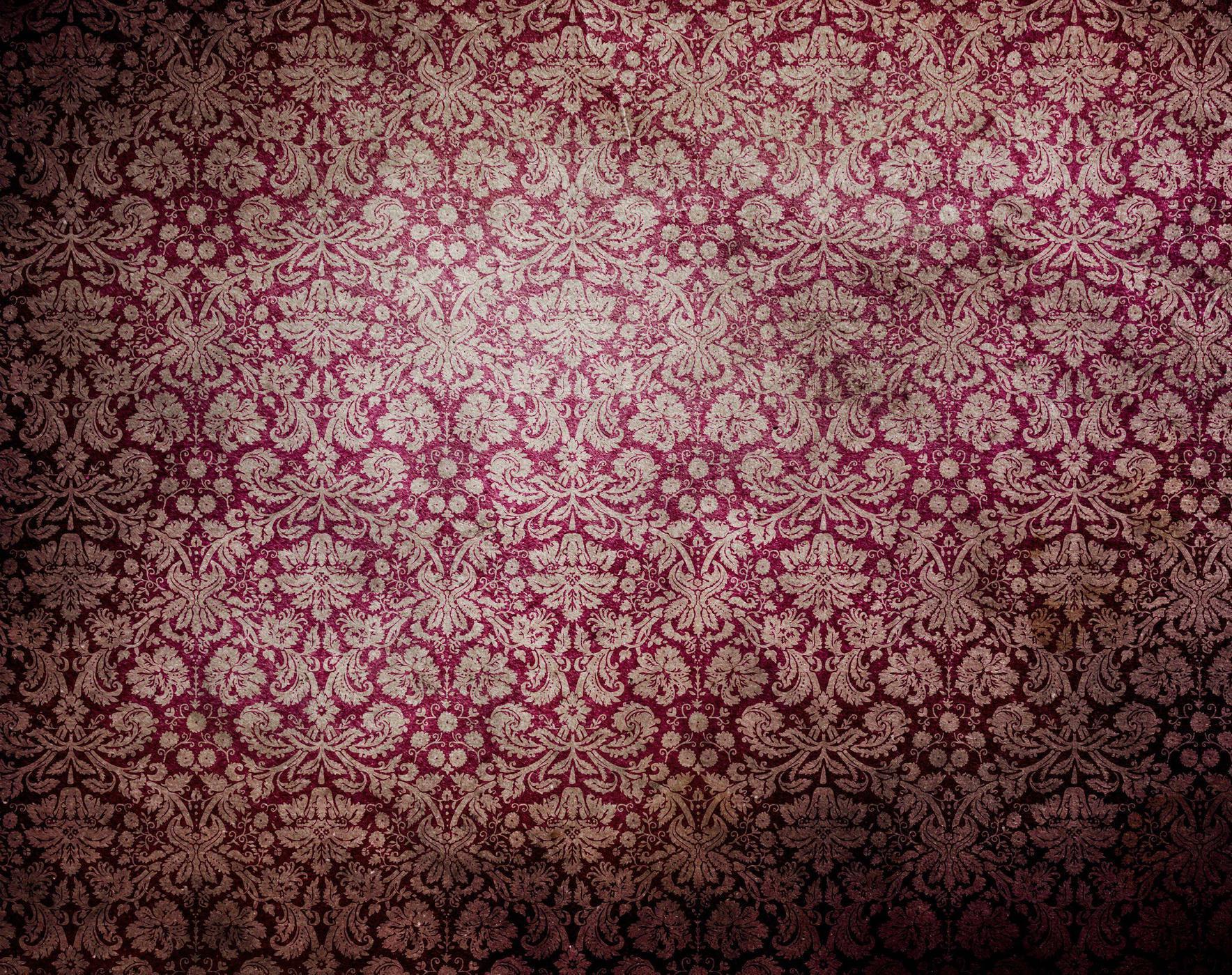 Pink Old Wallpaper Structures