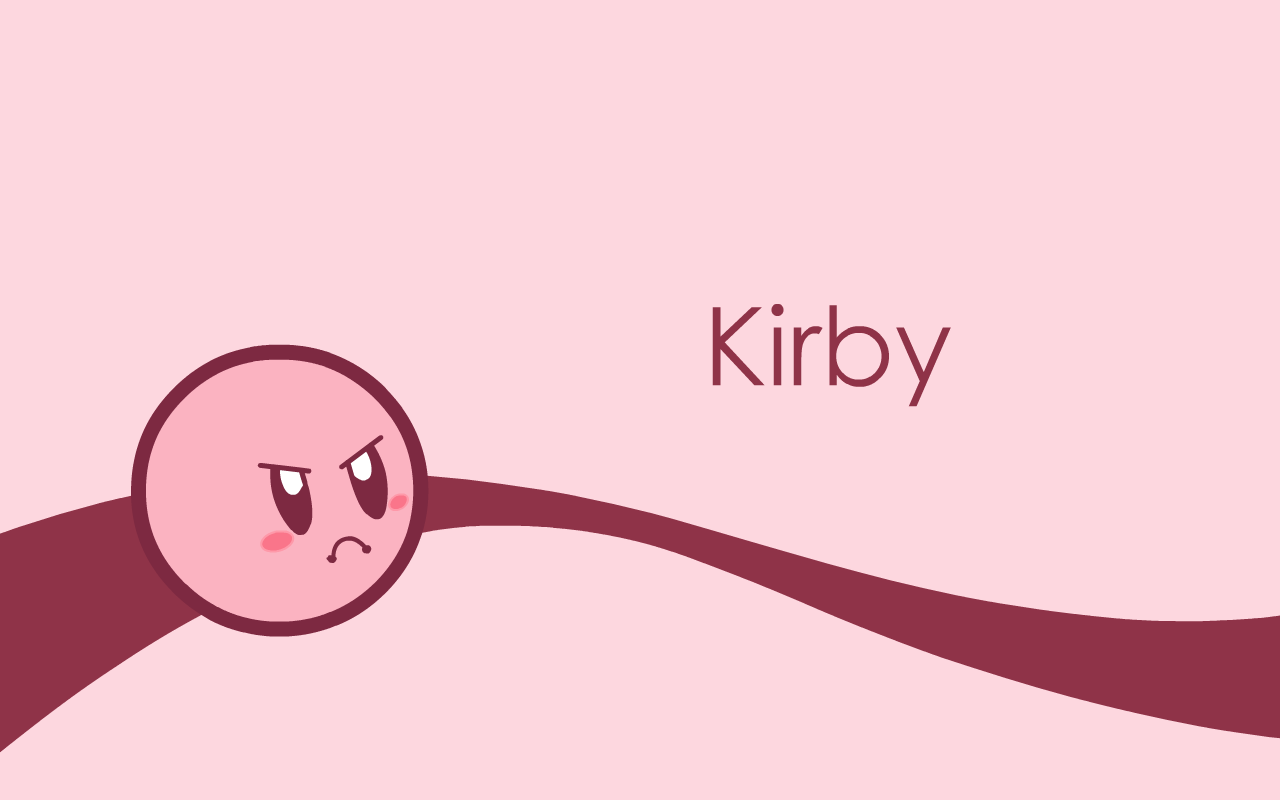 Kirby Canvas Curse Wallpaper