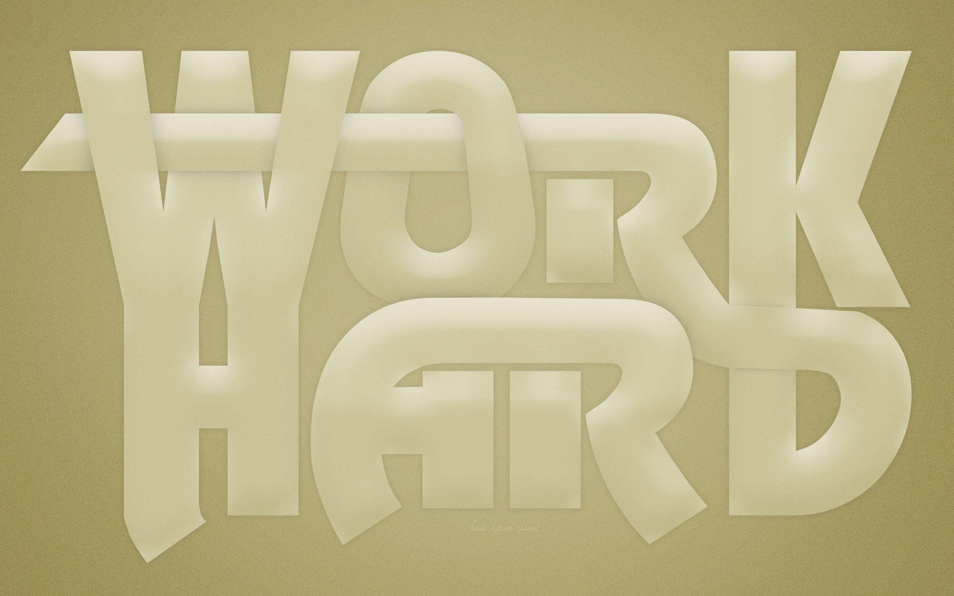 Forrst. Work Hard have fun wallpaper link from Dragos_M