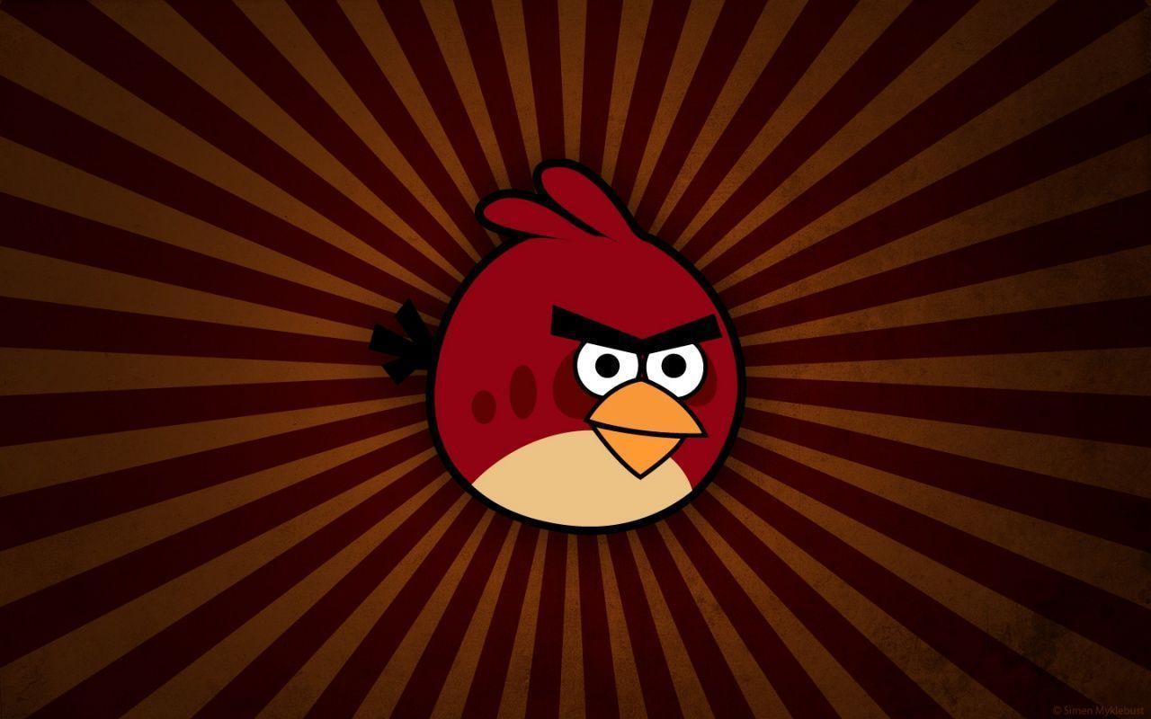 Animals For > Red Angry Bird Wallpaper