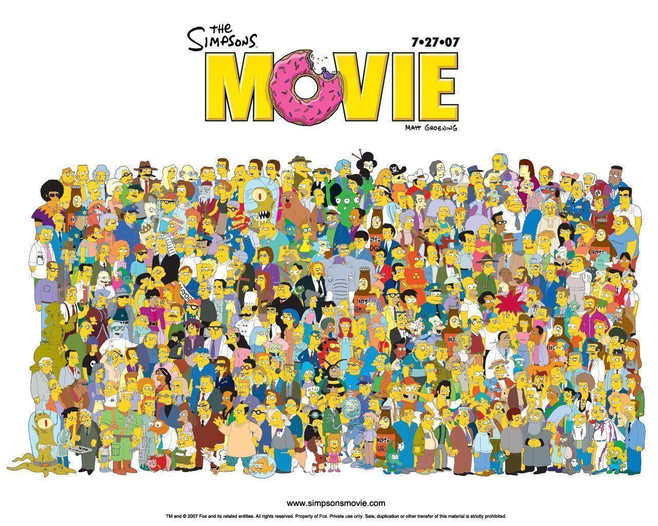 The Simpsons Movie Wallpaper Wallpaper