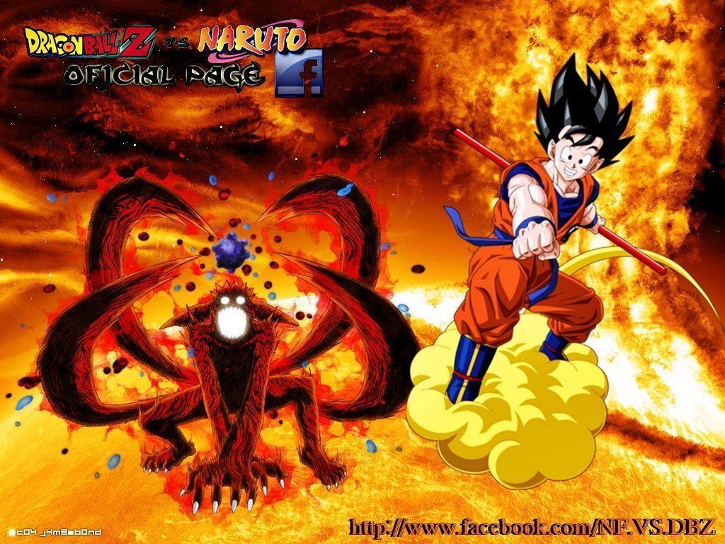 Naruto vs Dragon ball z as melhores imagens: Naruto vs Dragon ball