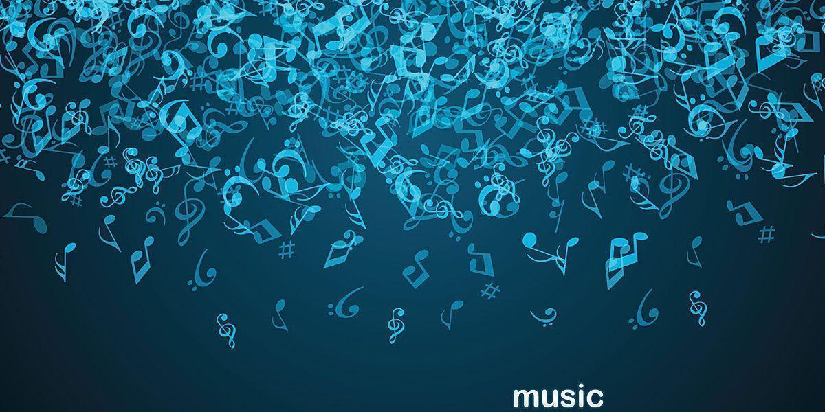 Music Notes Twitter Cover & Twitter Background