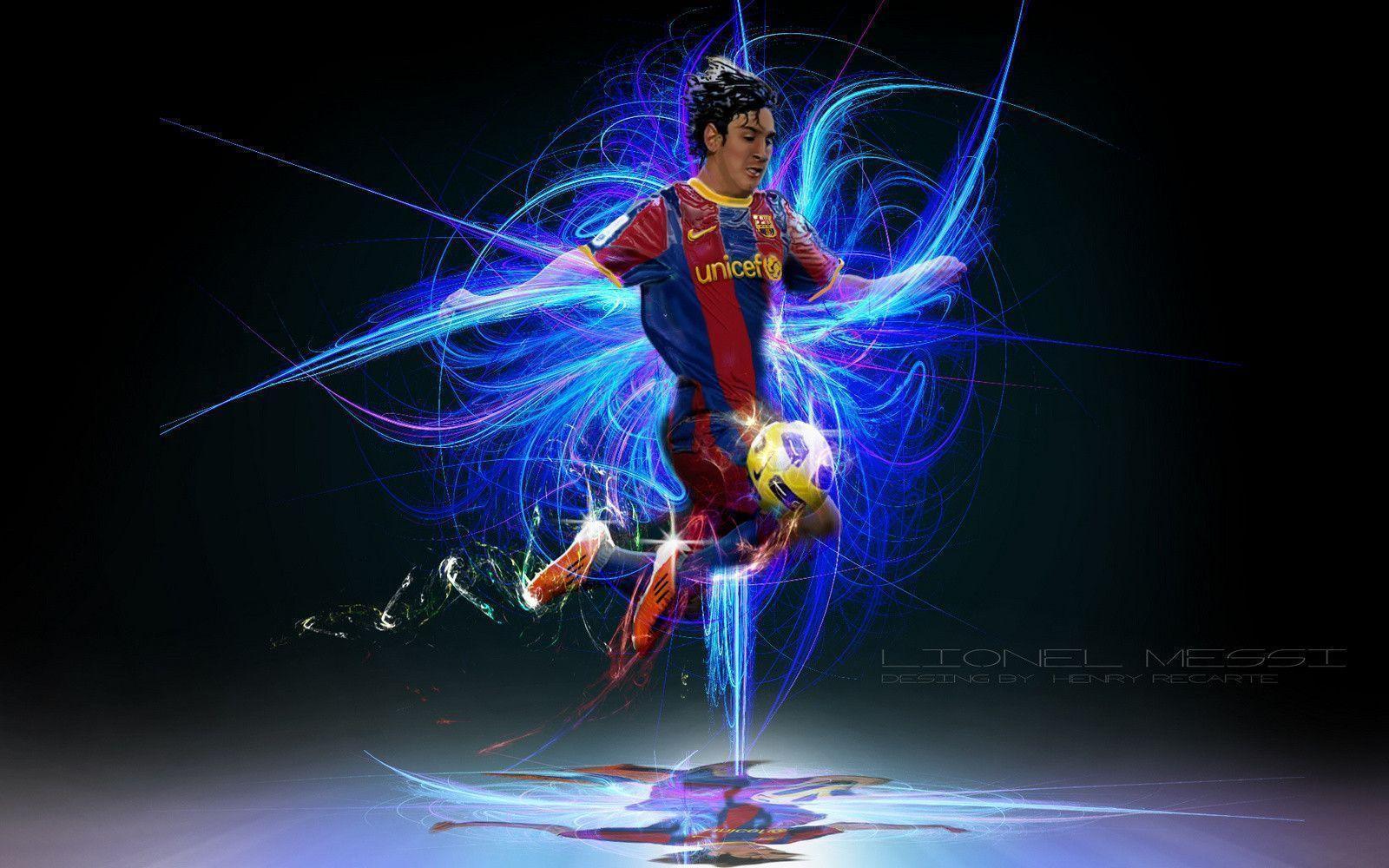 Sports and Players: Lionel Messi HD Wallpaper