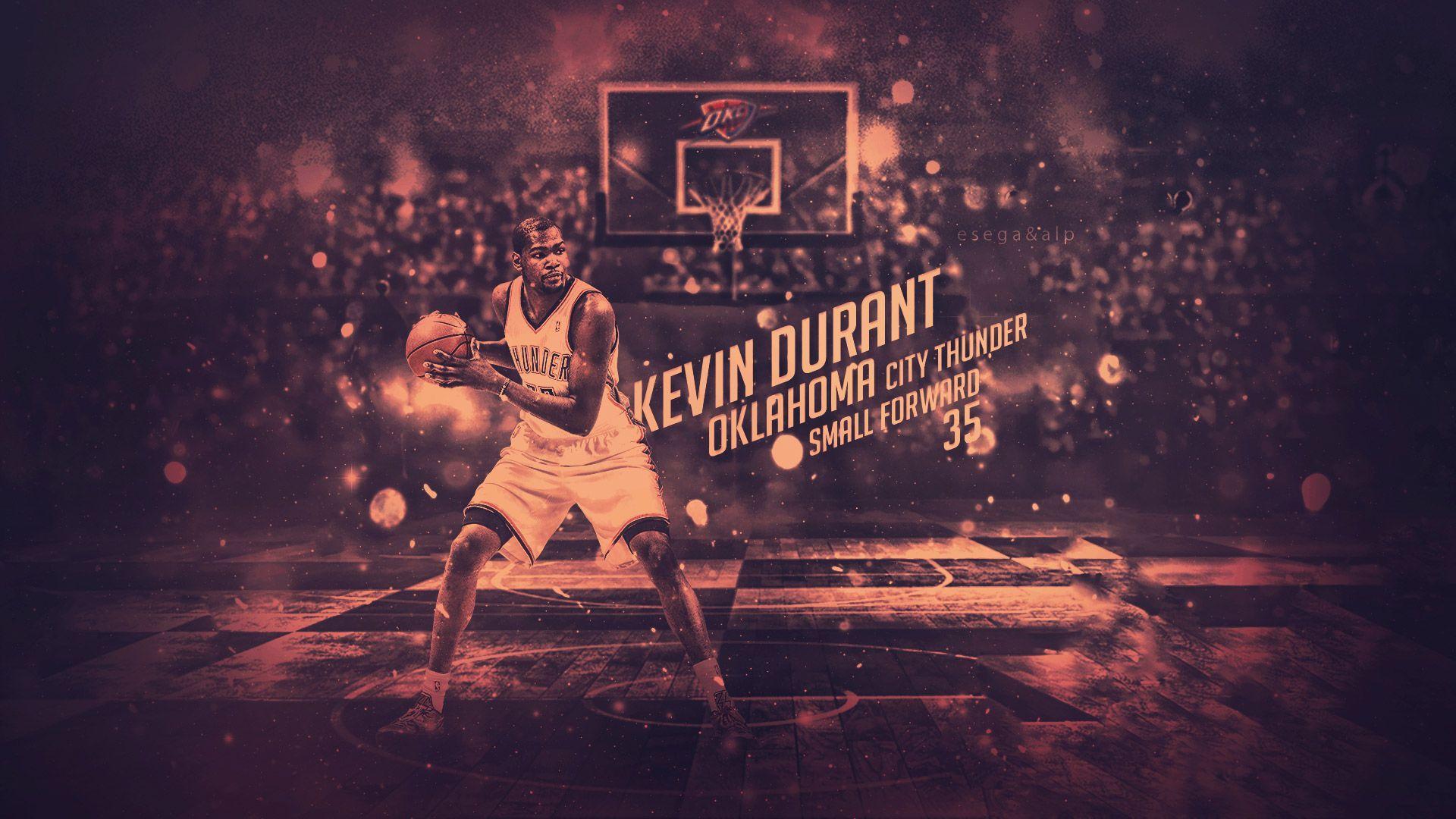 Kevin Durant Thunder 2014 Wallpaper