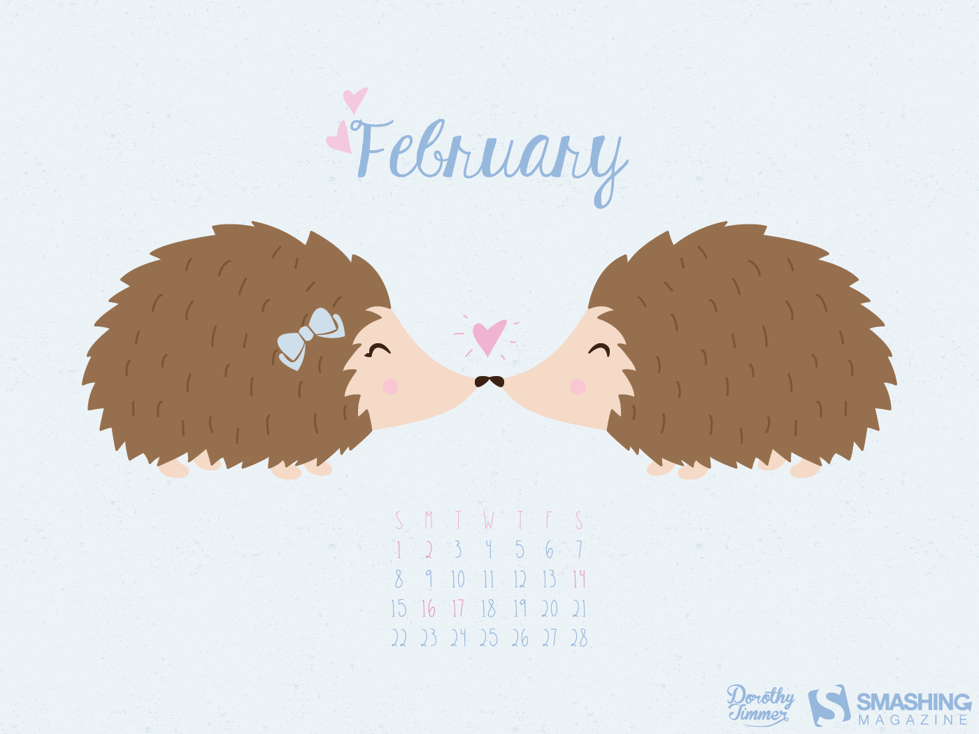 Desktop Wallpaper Calendars: February 2015