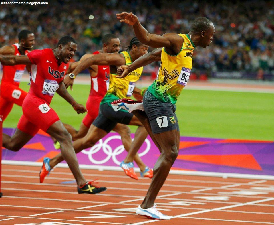 Usain Bolt 100 Meters Champion With 9.63 Jamaican Athlete Olympics