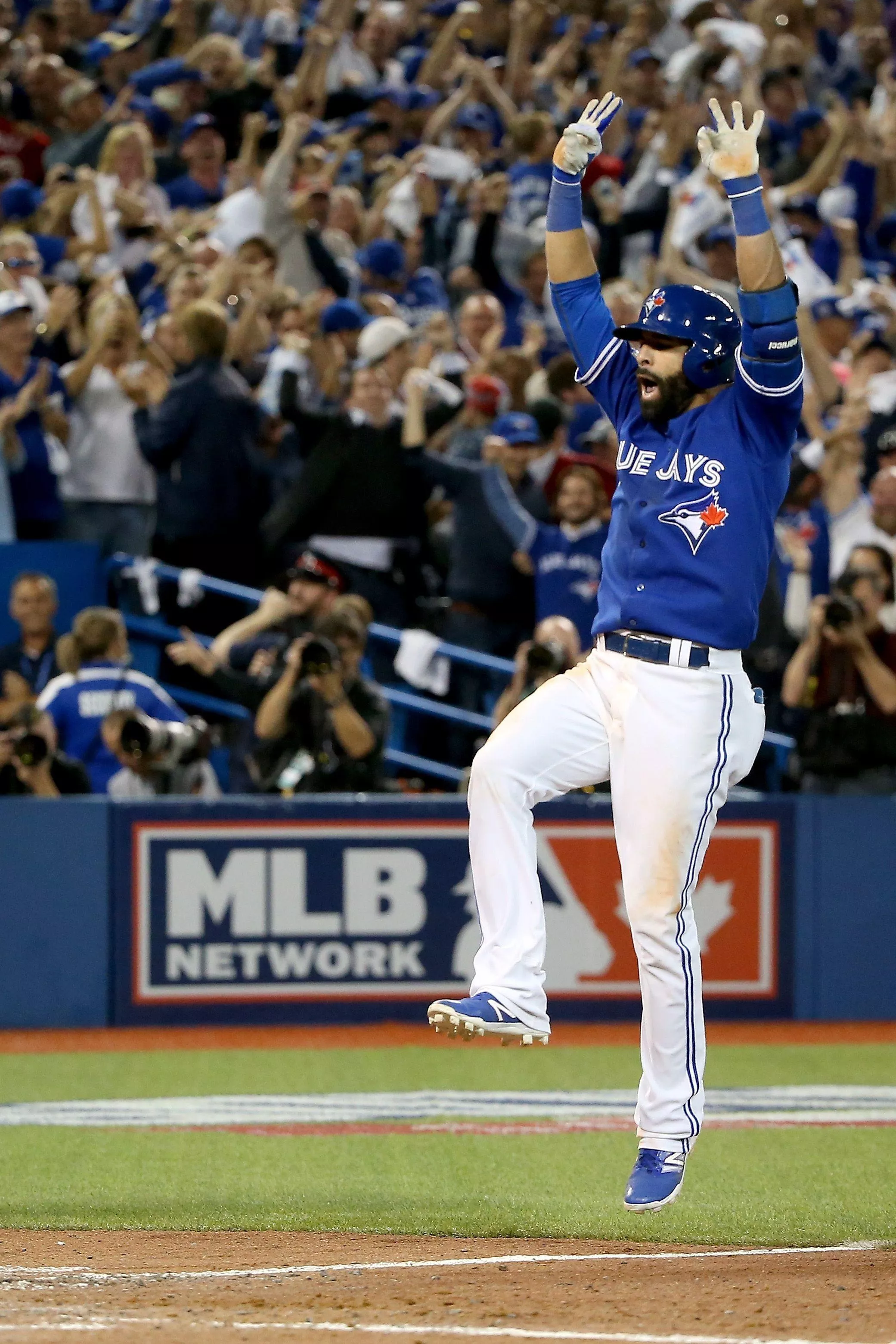 photo of Jose Bautista&;s epic bat flip