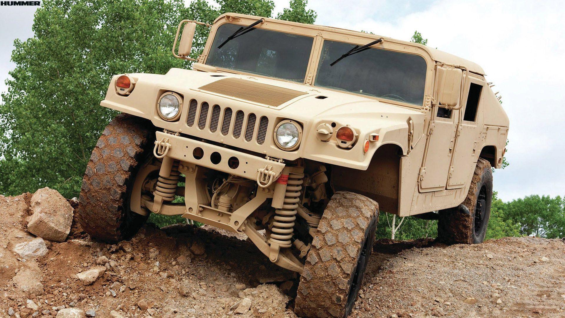Picture Gray Hummer H1 for Army, Image