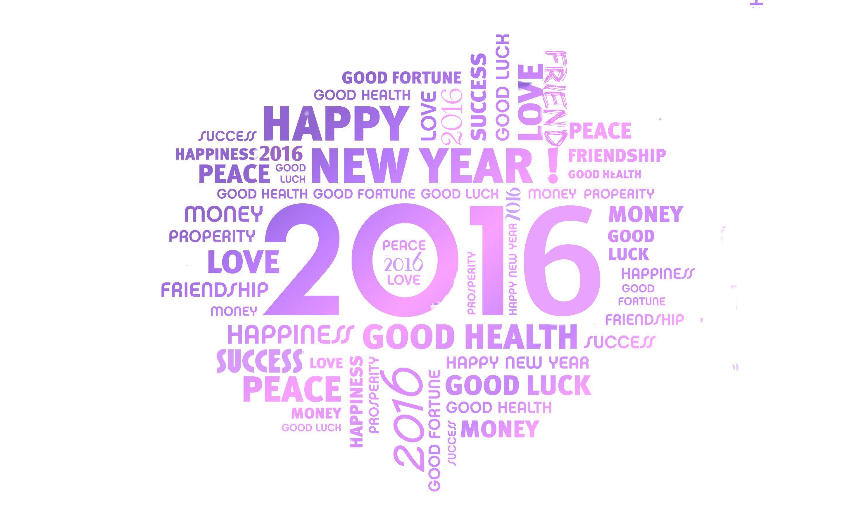 Happy New Year 2016 Computer Wallpaper 5252 Wallpaper Site