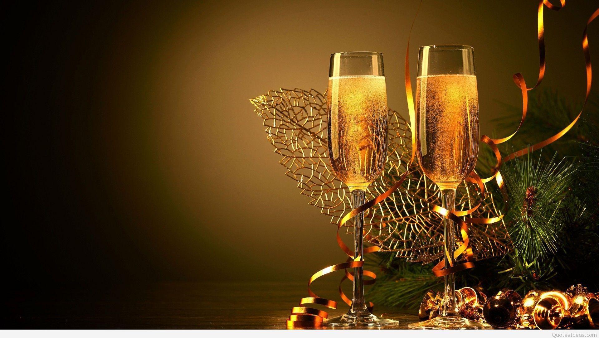 Top Happy new year champagne HD wallpaper background 2016