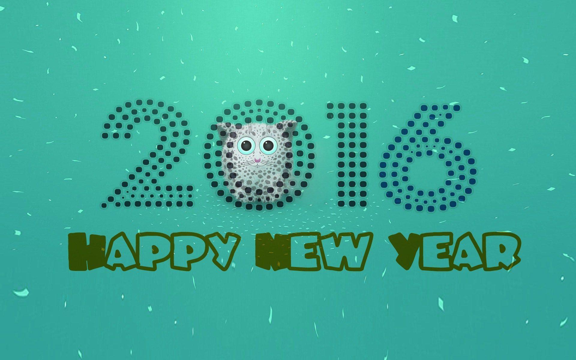 Stylist Happy New Year 2016 New year Wallpaper