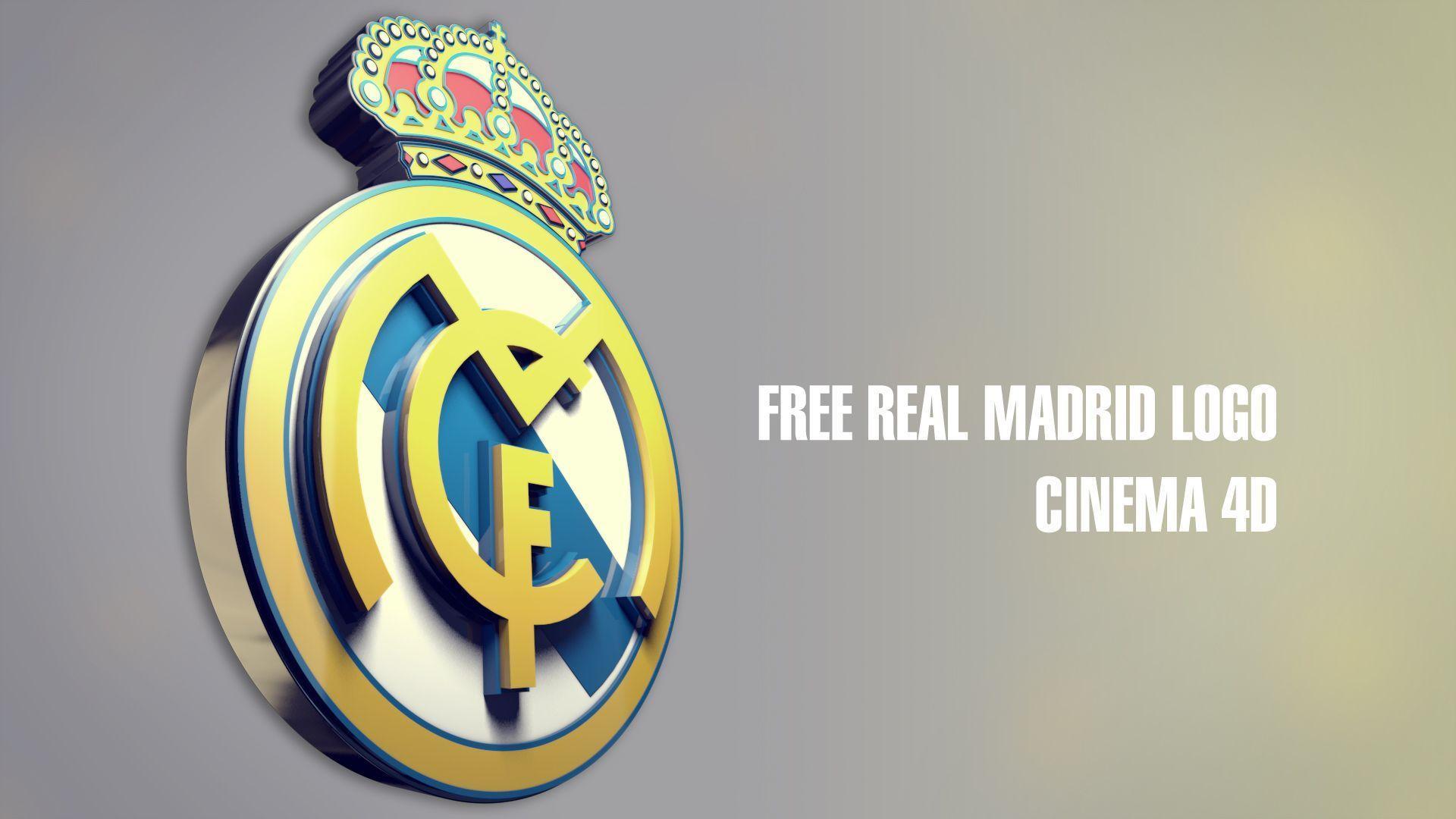 Real Madrid Logo 3D