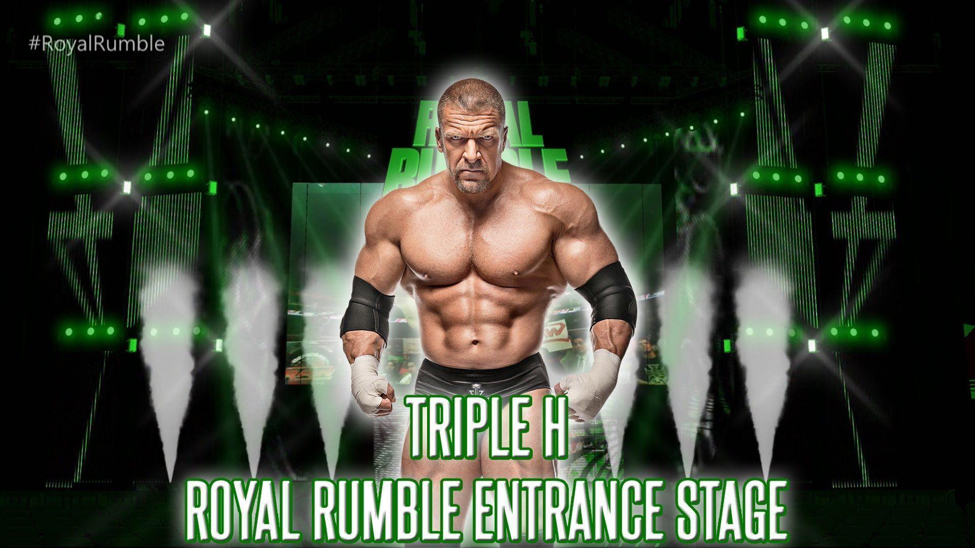 WWE Royal Rumble 2016 H Entrance Stage (HD)